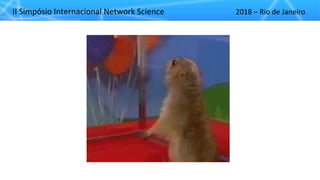 II"Simpósio"Internacional"Network"Science 2018"– Rio"de"Janeiro
 