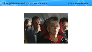 II"Simpósio"Internacional"Network"Science 2018"– Rio"de"Janeiro
 