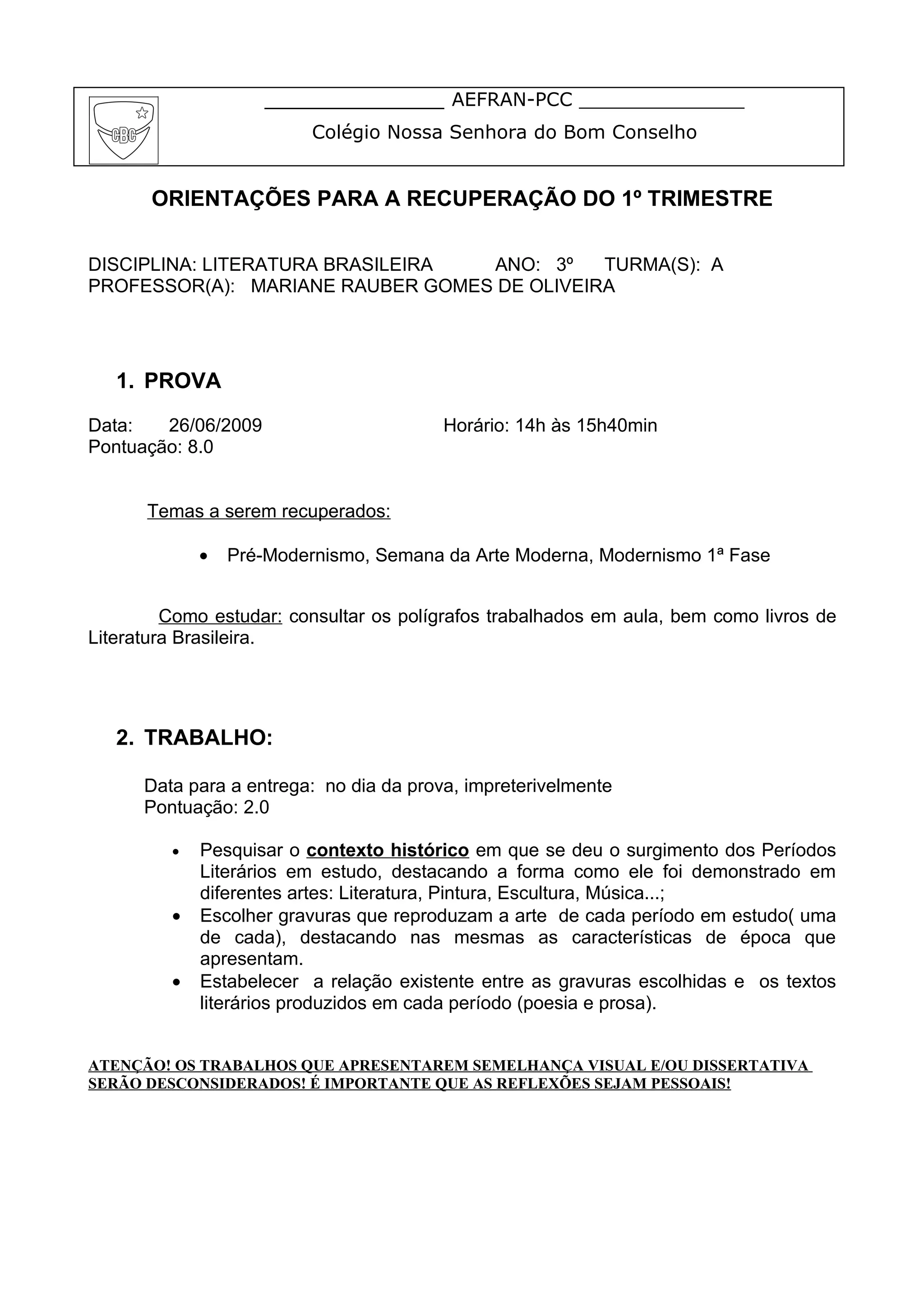 Recuperacao de Literatura