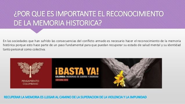 Recuperacion de la memoria historica Recuperacion de la memoria historica