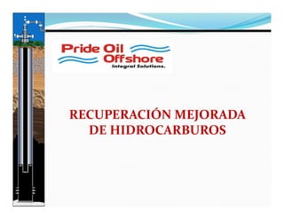 RECUPERACIÓN MEJORADA
DE HIDROCARBUROS
 