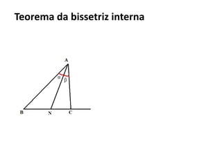 Teorema de Tales nos triângulos