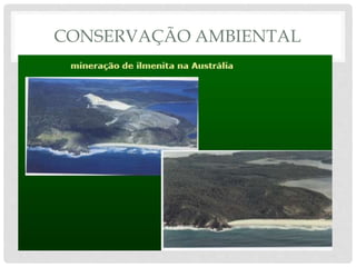 CONSERVAÇÃO AMBIENTAL
 