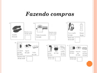Fazendo compras 