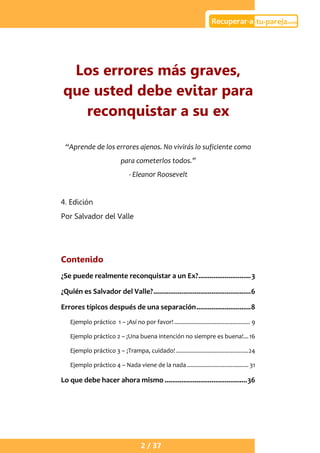 Recuperar a tu pareja | PDF Recuperar a tu pareja | PDF