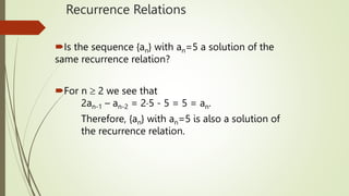 Recurrence Solution Recurrence_Theory.pptx studdents nees free | PPT