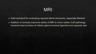 Recurrent Dislocation of Shoulder.pptx