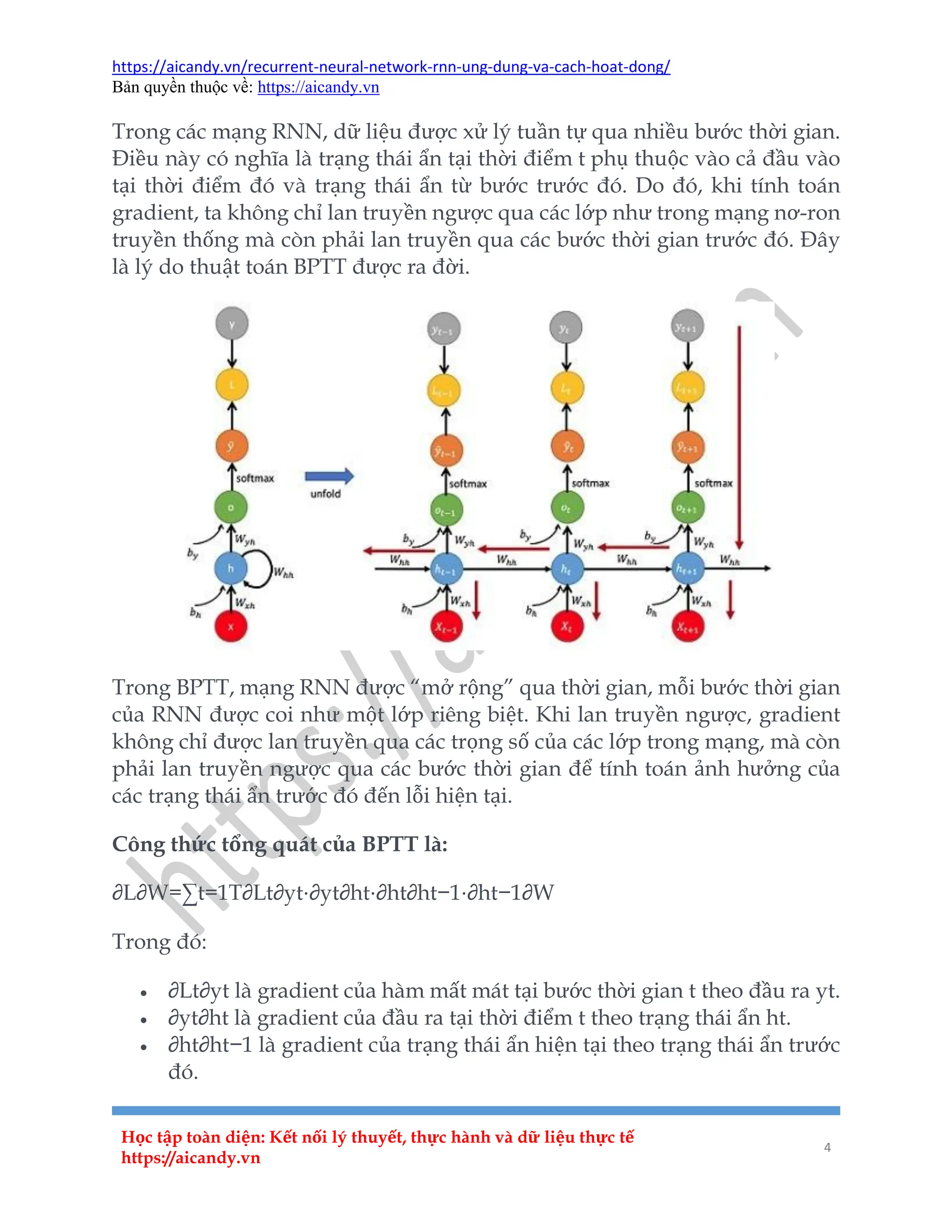 Recurrent Neural Network (RNN) - Ứng dụng và cách hoạt động.pdf