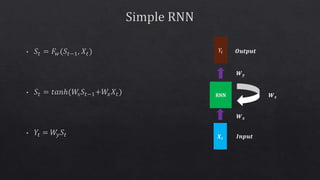 Recurrent neural networks (rnn) and long short term memory networks ...