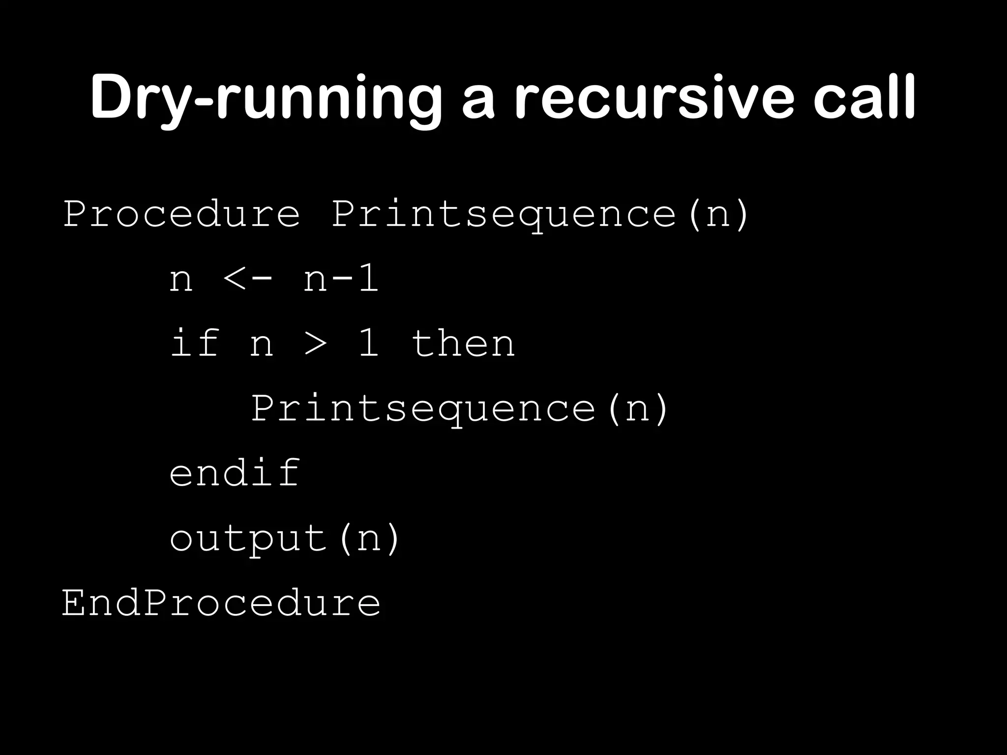 Recursion | PPT