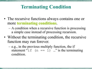Recursion | PPTX