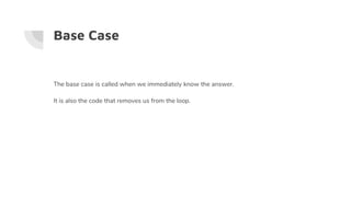 Introduction to Recursion | PPTX