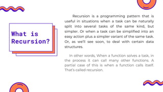 Recursion | PPT