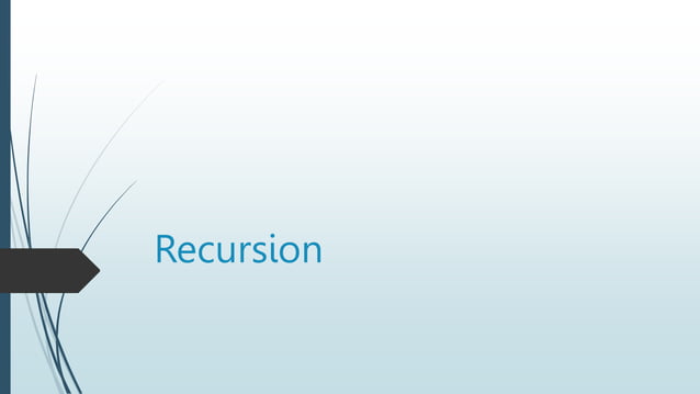 Recursion vs. Iteration: Code Efficiency & Structure | PPT
