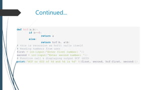 Recursion vs. Iteration: Code Efficiency & Structure | PPT