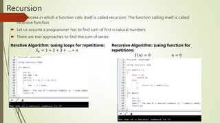 Recursion & its Application in C Language. | PPTX | Programming ...
