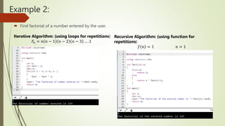 Recursion & its Application in C Language. | PPTX | Programming ...