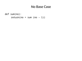 recursion conditions in python programming.ppt