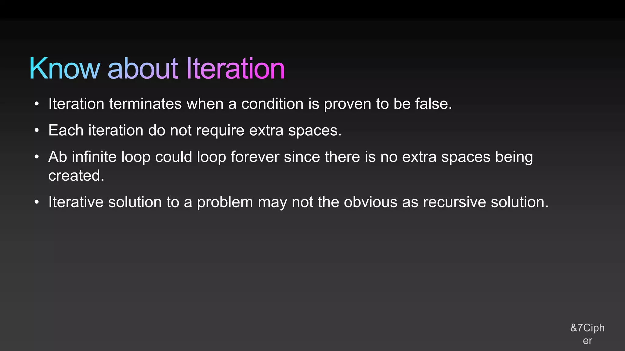 Recursion DS made easy - 2