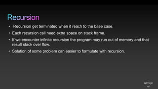Recursion DS made easy - 2 | PPT