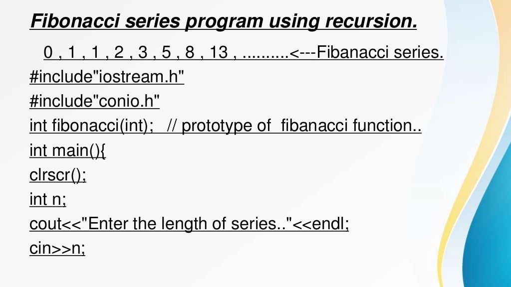 Recursion in c++