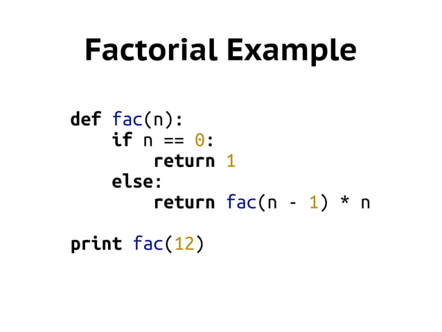 Introduction to Recursion (Python)