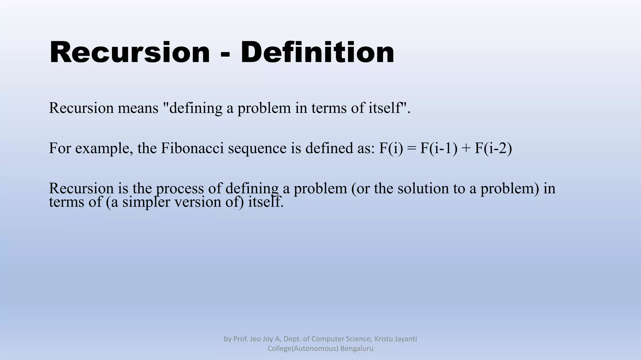 Recursion Merge Sort Quick Sort.pptx