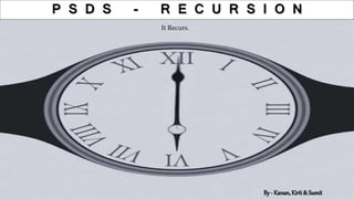 Recursion | C++ | DSA