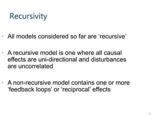 Recursive And Non Recursive Models Ppt Recursive And Non Recursive Models Ppt