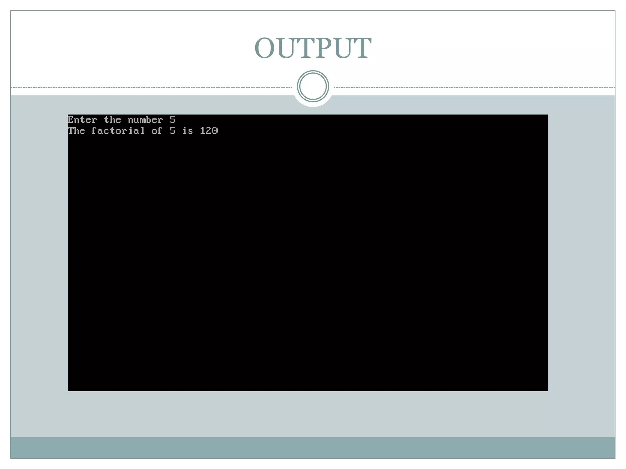 Recursive Function | PPT