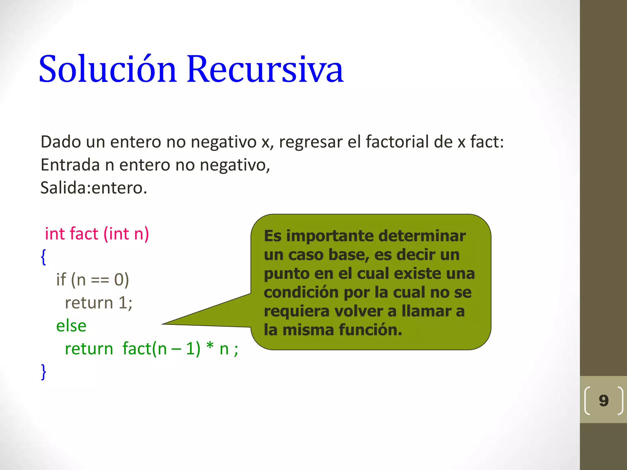 Recursividad | PPT