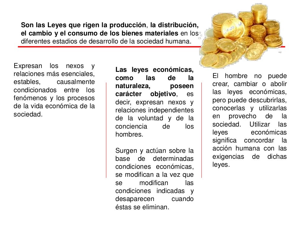 Las leyes economicas
