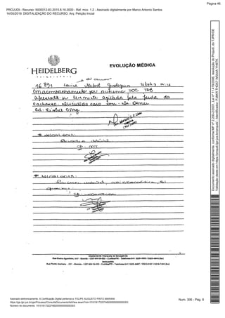 Num. 306 - Pág. 9Assinado eletronicamente. A Certificação Digital pertence a: FELIPE AUGUSTO PINTO MARIANI
https://pje.tjpr.jus.br/pje/Processo/ConsultaDocumento/listView.seam?nd=15101617222748200000000000303
Número do documento: 15101617222748200000000000303
Documentoassinadodigitalmente,conformeMPnº2.200-2/2001,Leinº11.419/2006,resoluçãodoProjudi,doTJPR/OE
Validaçãodesteemhttps://projudi.tjpr.jus.br/projudi/-Identificador:PJ8KRTHDX7W5A4AYH6TK
PROJUDI - Recurso: 5000012-83.2015.8.16.0000 - Ref. mov. 1.2 - Assinado digitalmente por Marco Antonio Santos
14/05/2019: DIGITALIZAÇÃO DO RECURSO. Arq: Petição Inicial
Página 46
 