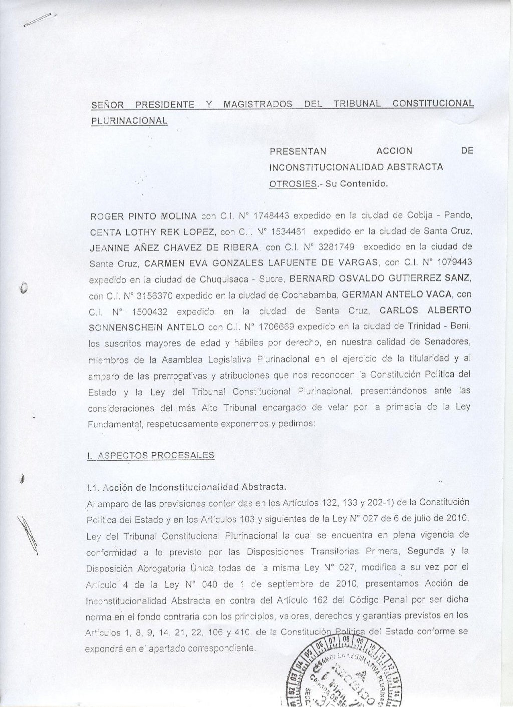 Recurso de inconstitucionalidad