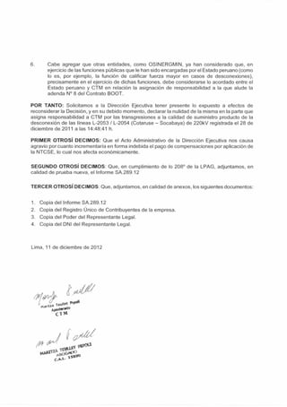 Recurso de reconsideracion