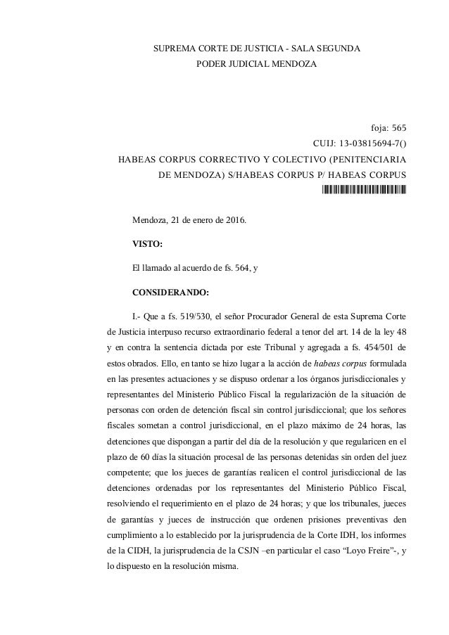 Recurso Extraordinario Federal Habeas Corpus