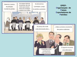 OPEP-
Organização de
    Países
Exportadores de
   Petróleo
 