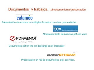 Recursos Web 2.0
