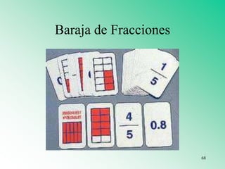 Baraja de Fracciones
68
 