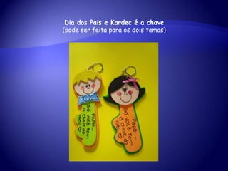 Dia dos Pais e Kardec é a chave
(pode ser feita para os dois temas)
 