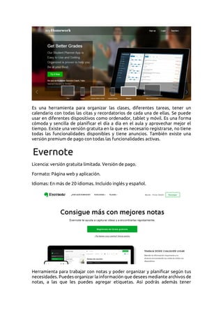 Recursos educativos digitales en smile and learn | PDF