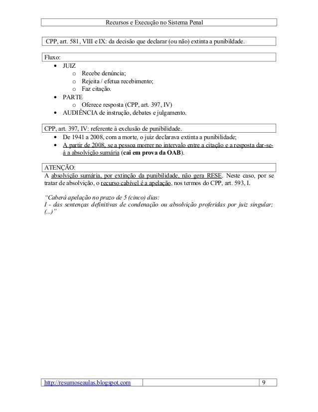 Artigo 397 cpp