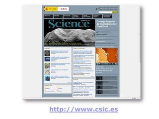 http://www.csic.es
 