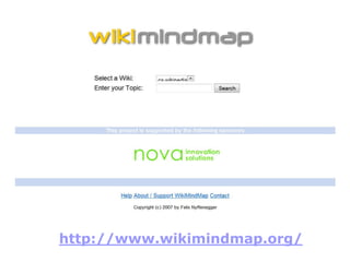 http://www.wikimindmap.org/
 
