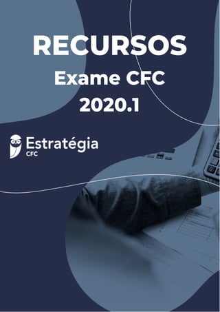 Prepare-se com o melhor e mais completo preparatório para o Exame CFC!
@estrategiacfc
 