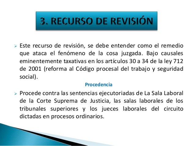 Recursos extraordinarios