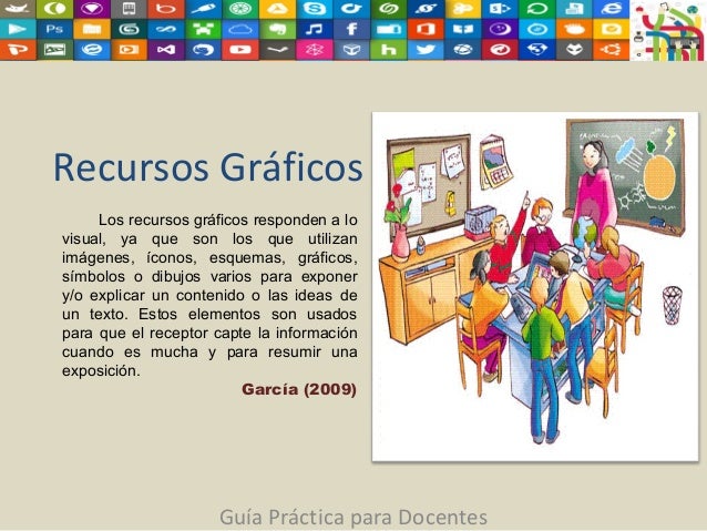 Recursos gráficos para fortalecer el proceso de enseñanza
