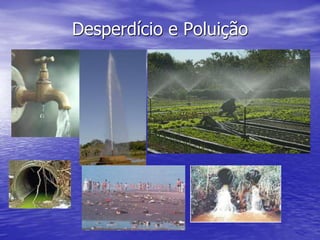 Desperdício e Poluição
 