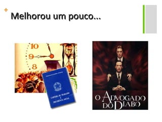 Melhorou um pouco... 