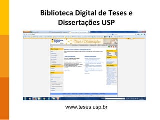 Biblioteca Digital de Teses e
Dissertações USP
www.teses.usp.br
 
